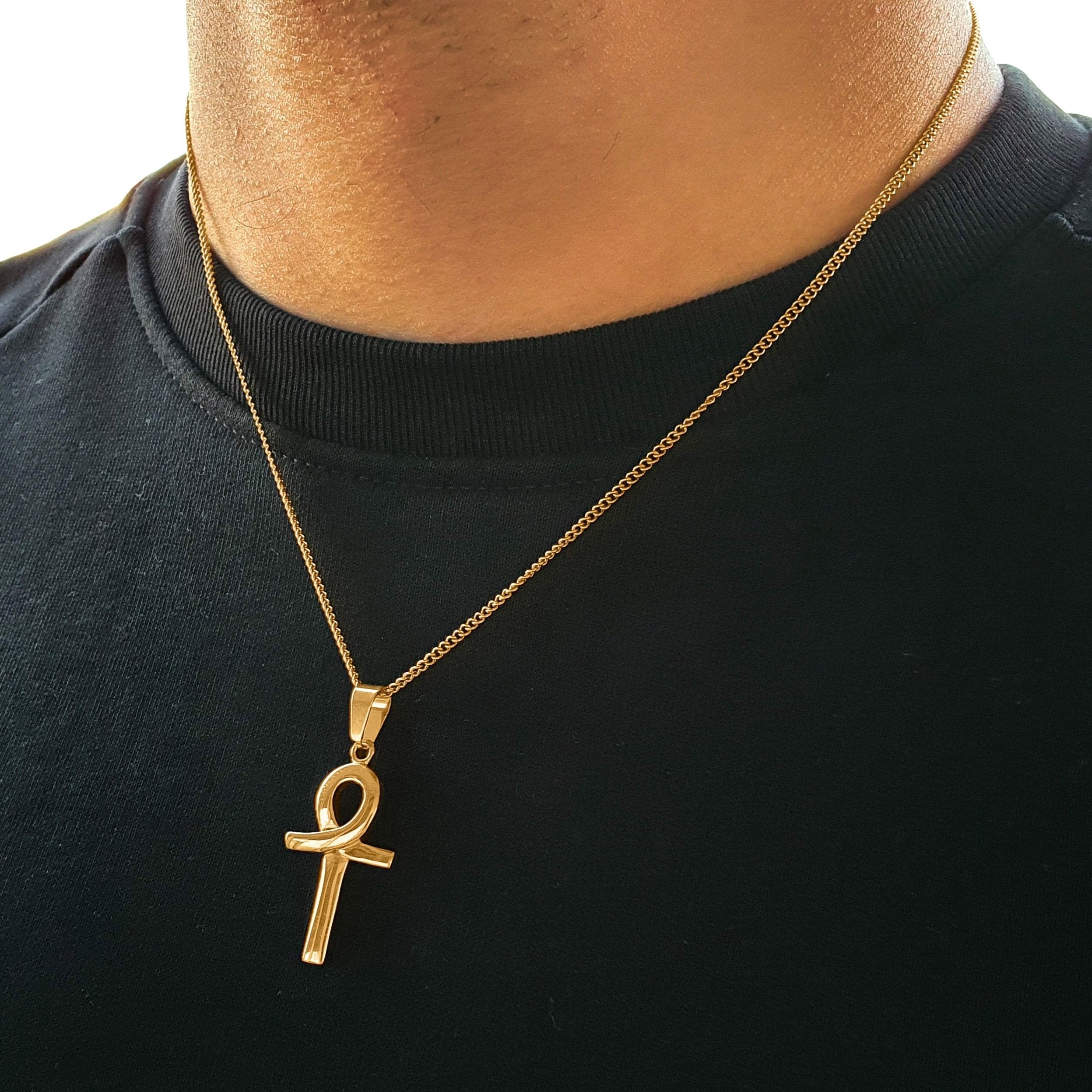 "Ankh" Gold Colored Pendant