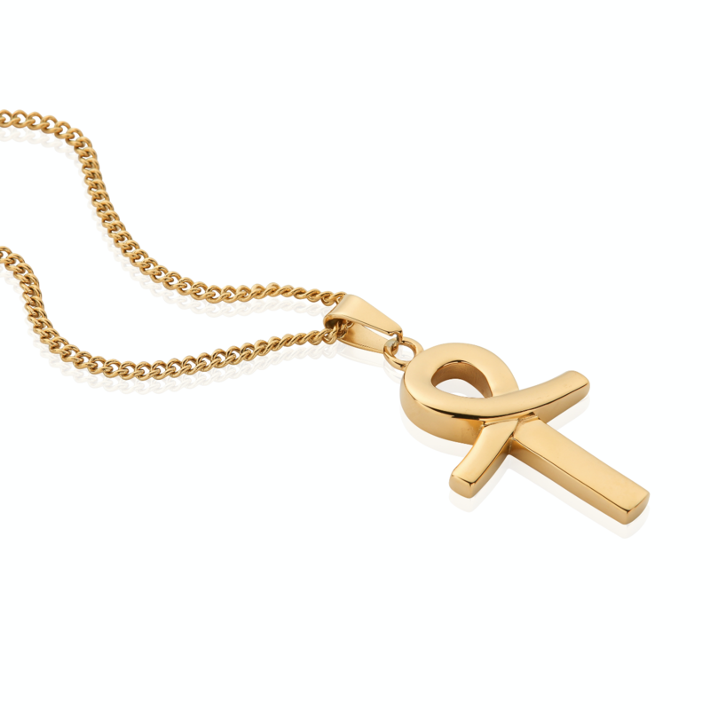 "Ankh" Gold Colored Pendant