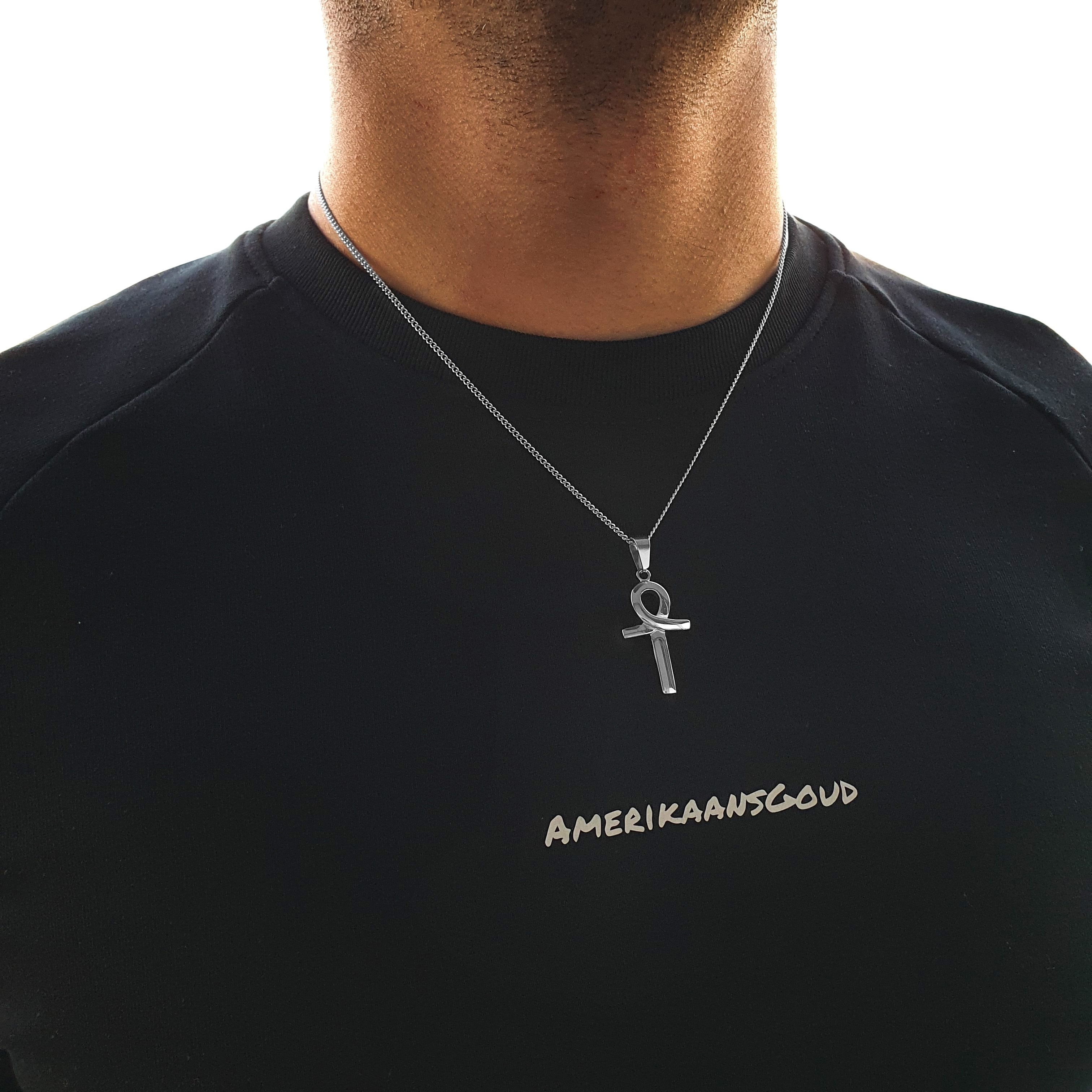 "Ankh" Silver-colored Pendant
