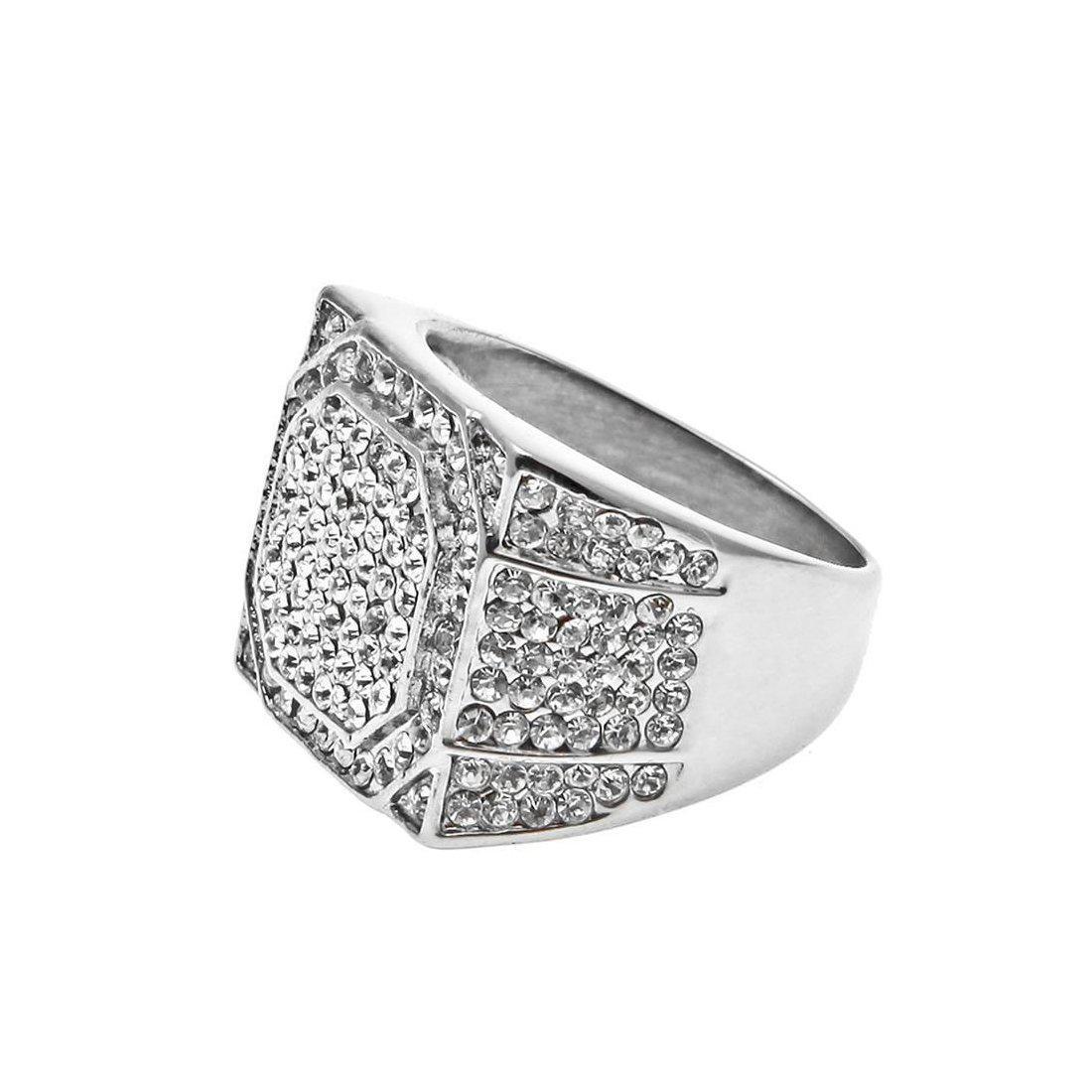 "Patron" Zilveren Ring-AmerikaansGoud