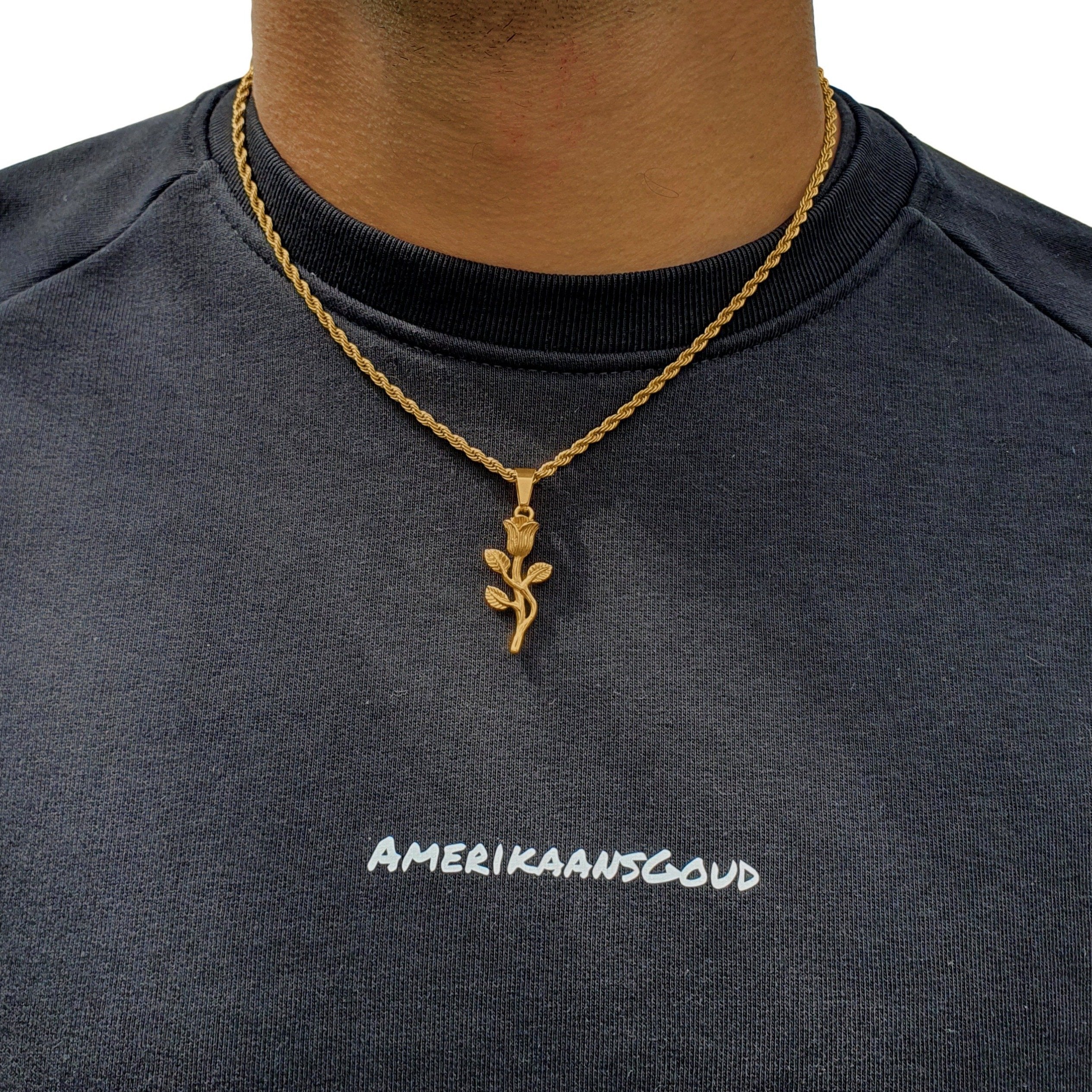 "Rose" Gold Colored Pendant