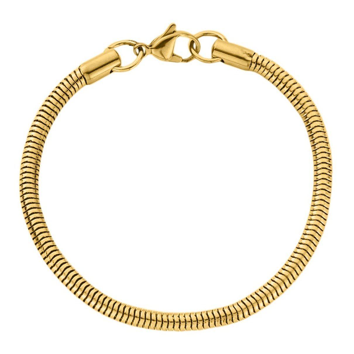 "Snake" Gouden Armband (4mm)-AmerikaansGoud