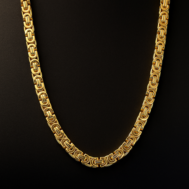 "Scylla" Gold-Colored Chain (8mm)