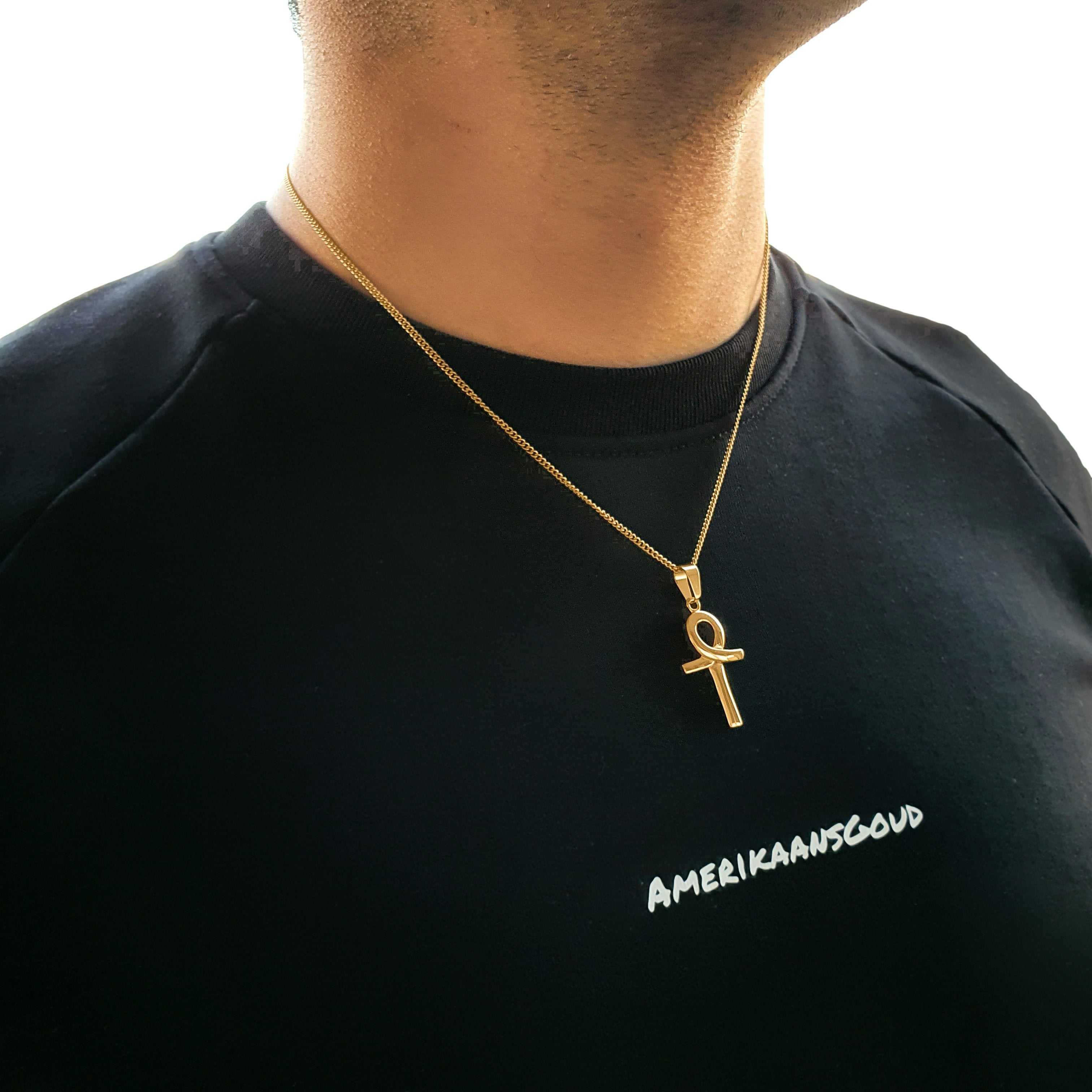 "Ankh" Gold Colored Pendant