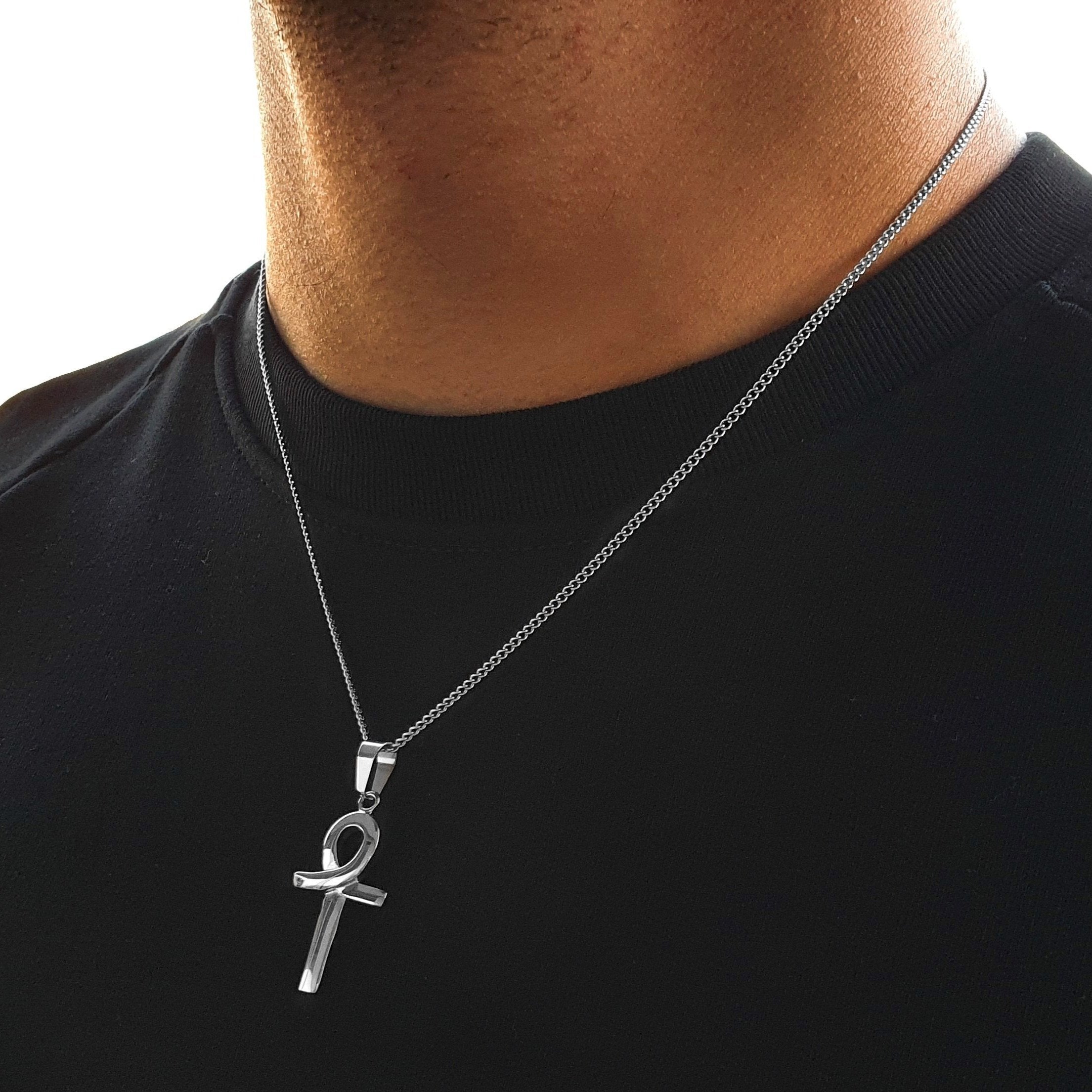 "Ankh" Silver-colored Pendant