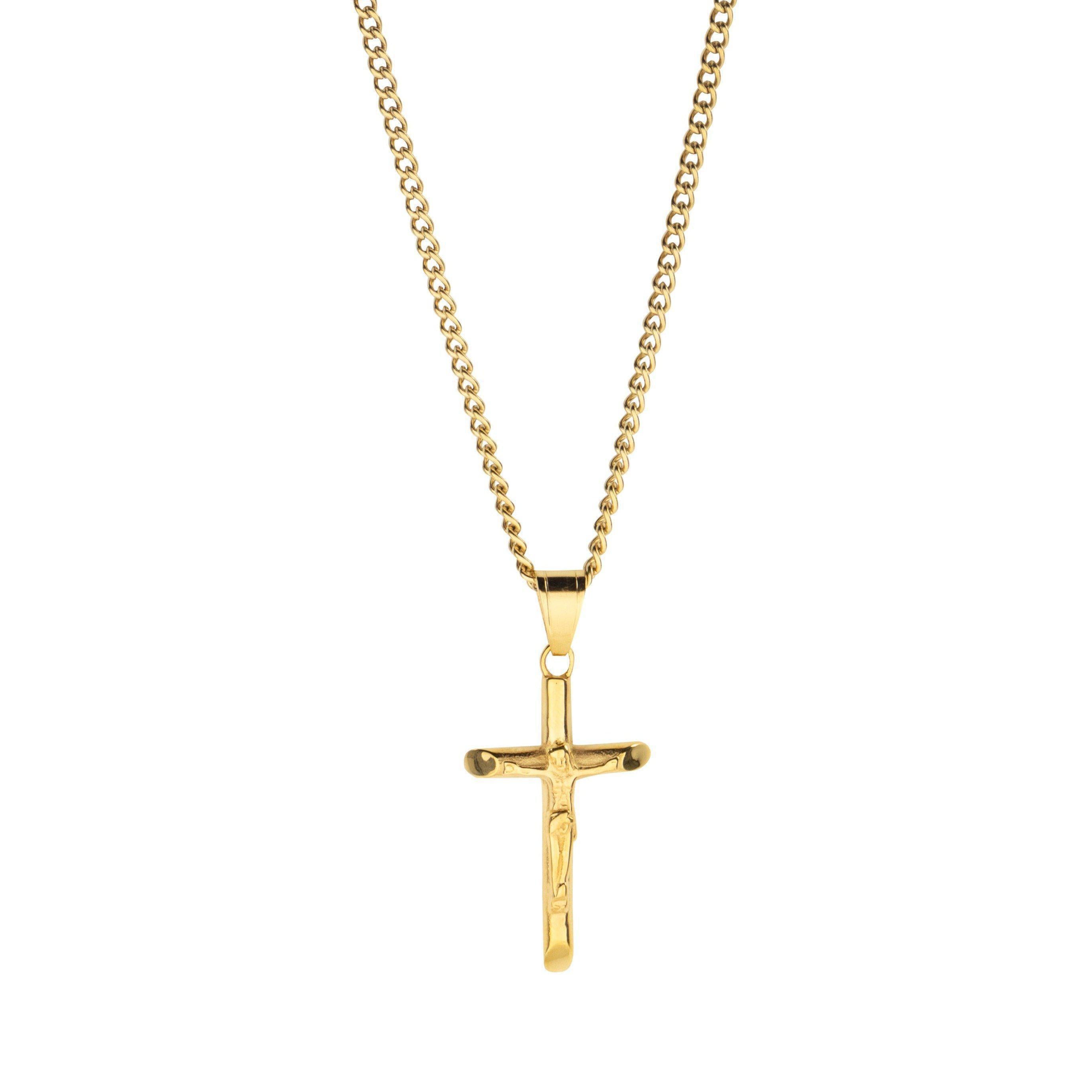 "Cross" Gold-Colored Pendant
