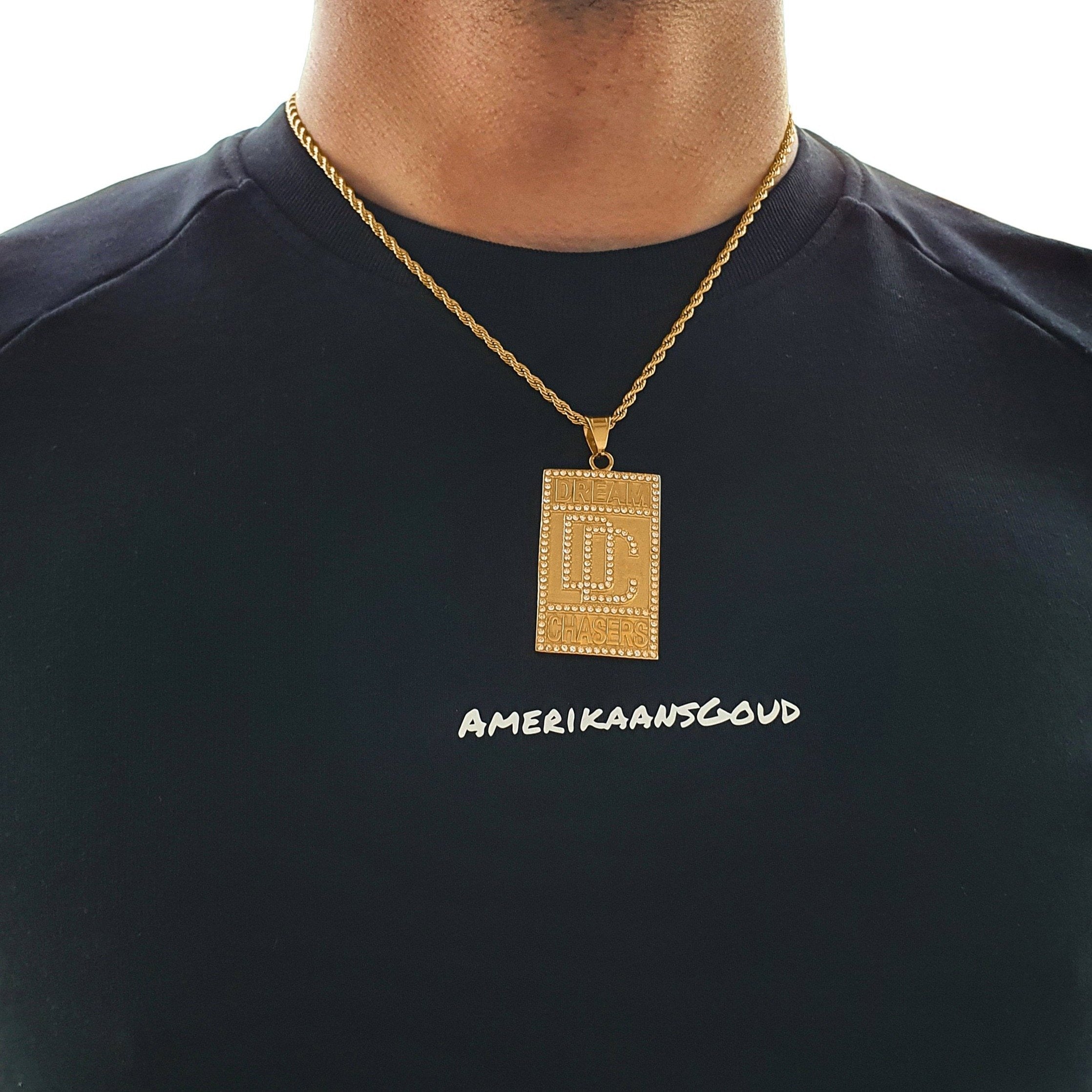 "DreamChasers" Gold-Colored Pendant