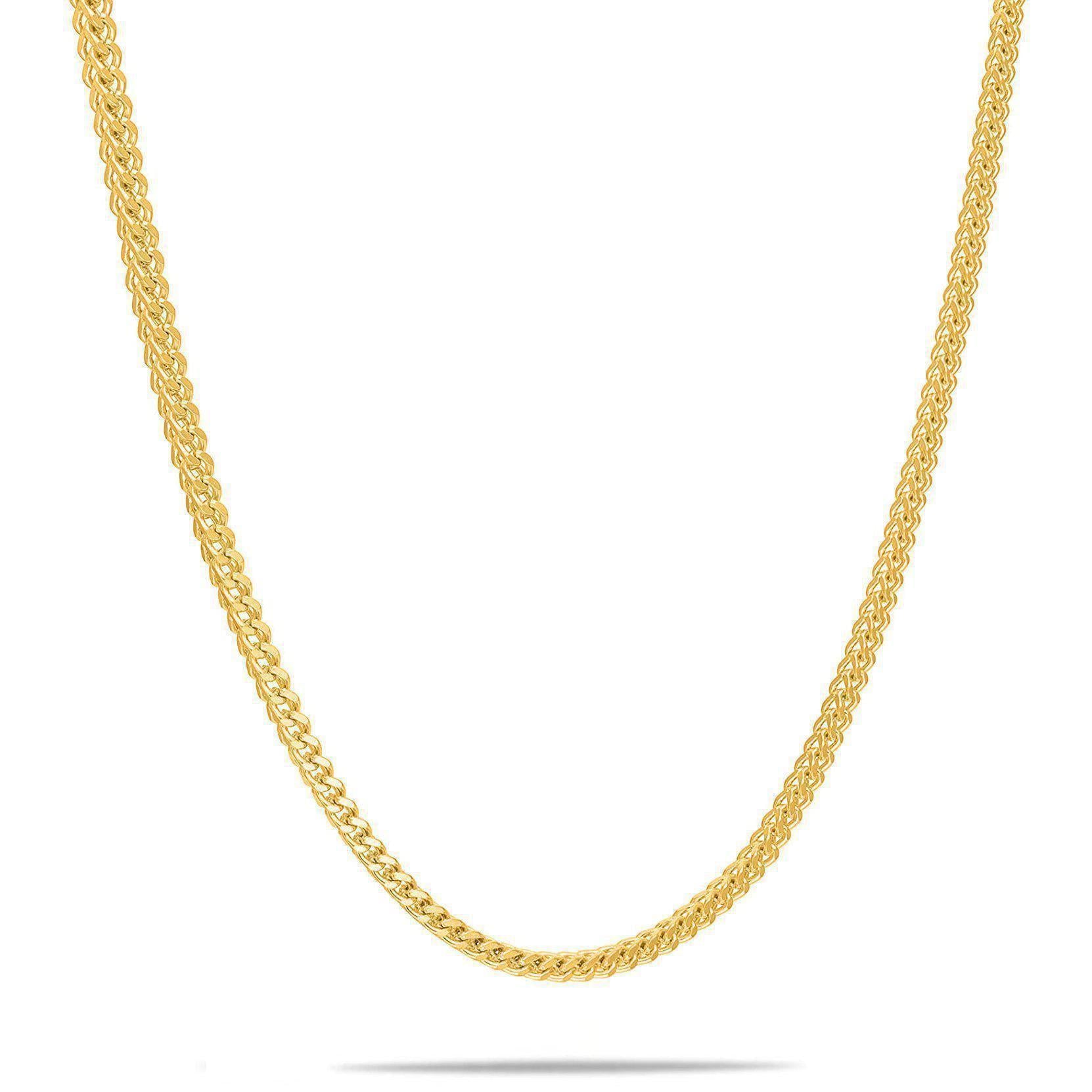 "Franco" Gold-colored Chain (3mm)