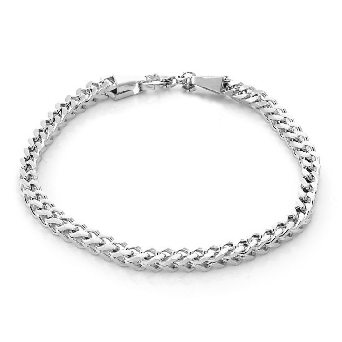 "Franco" Silver-colored Bracelet (5mm)
