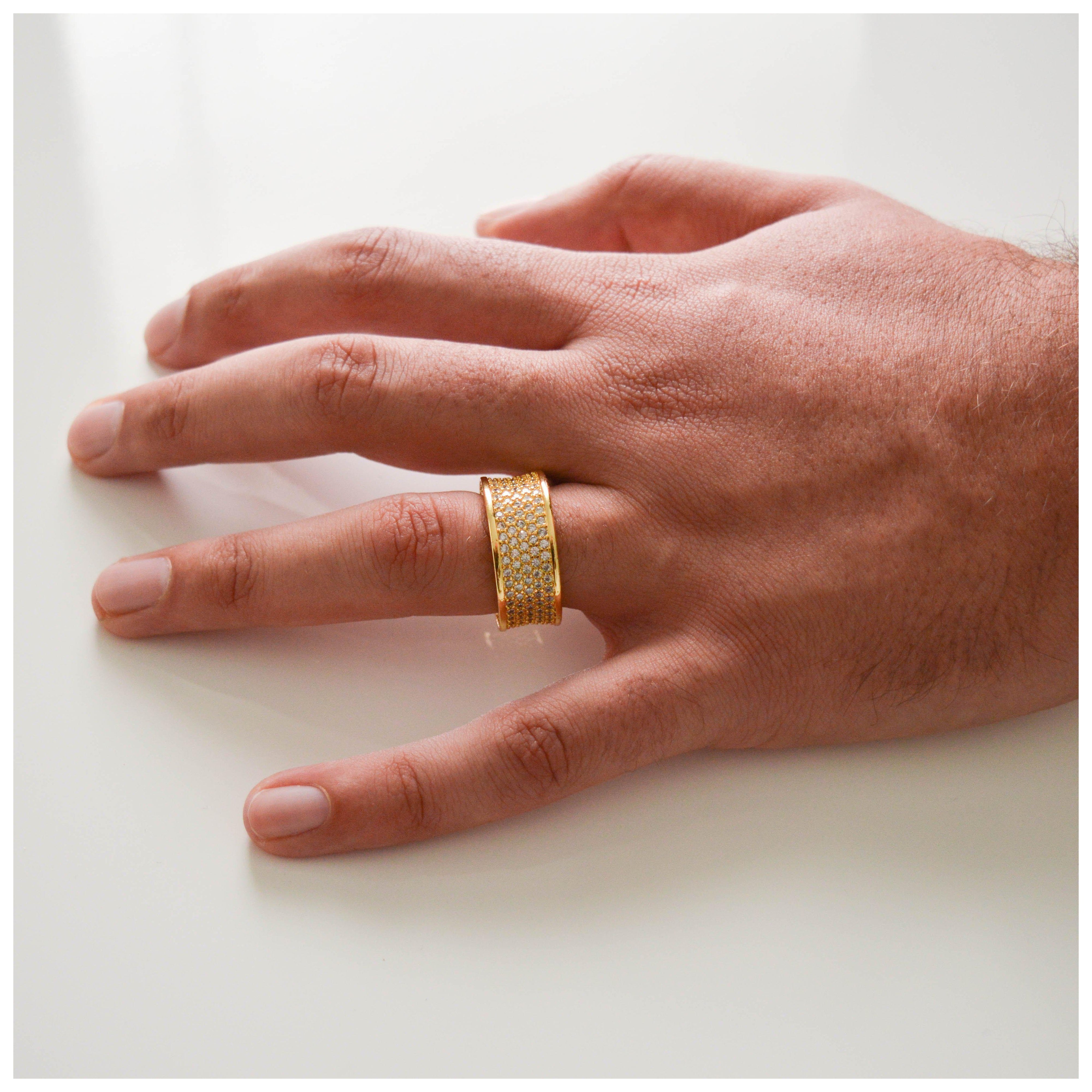"Round" Gouden Ring-AmerikaansGoud