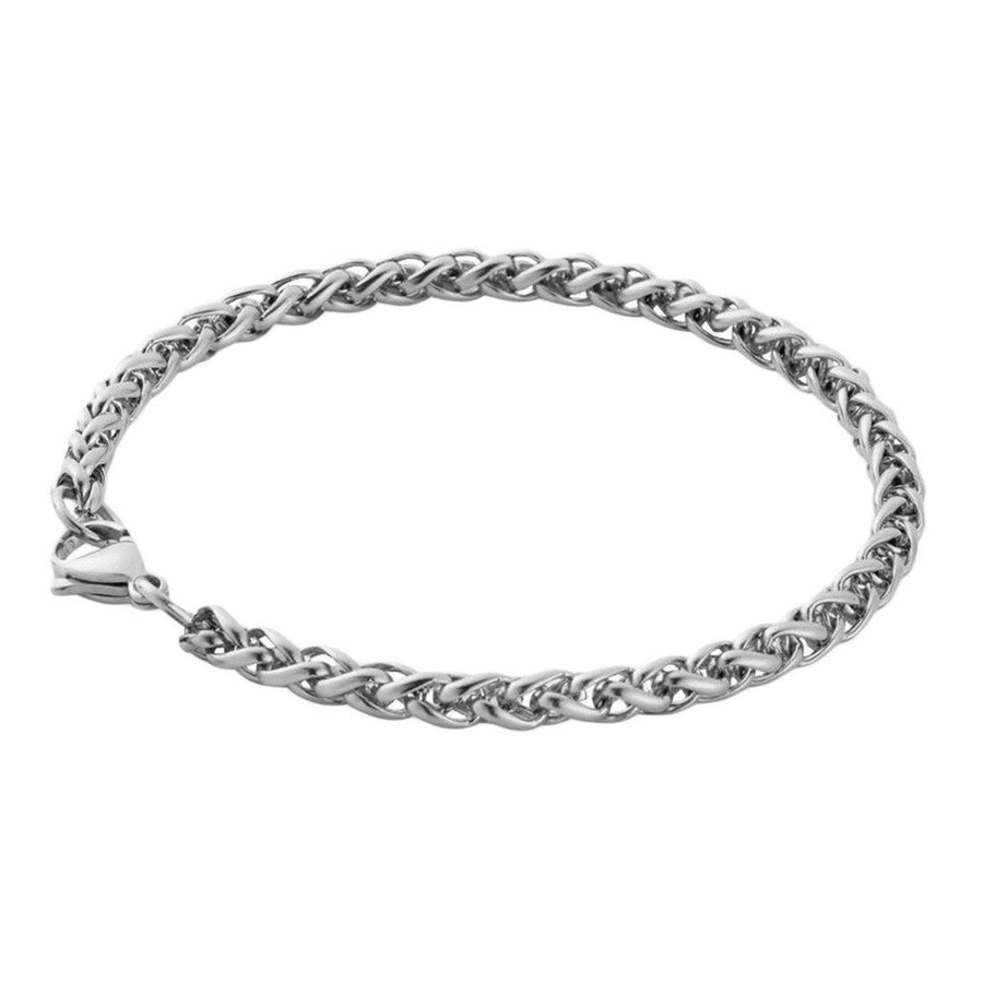 "Wheat" Silver-colored Bracelet (5mm)