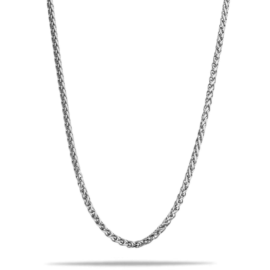 "Wheat" Silver-Colored Chain (5mm)
