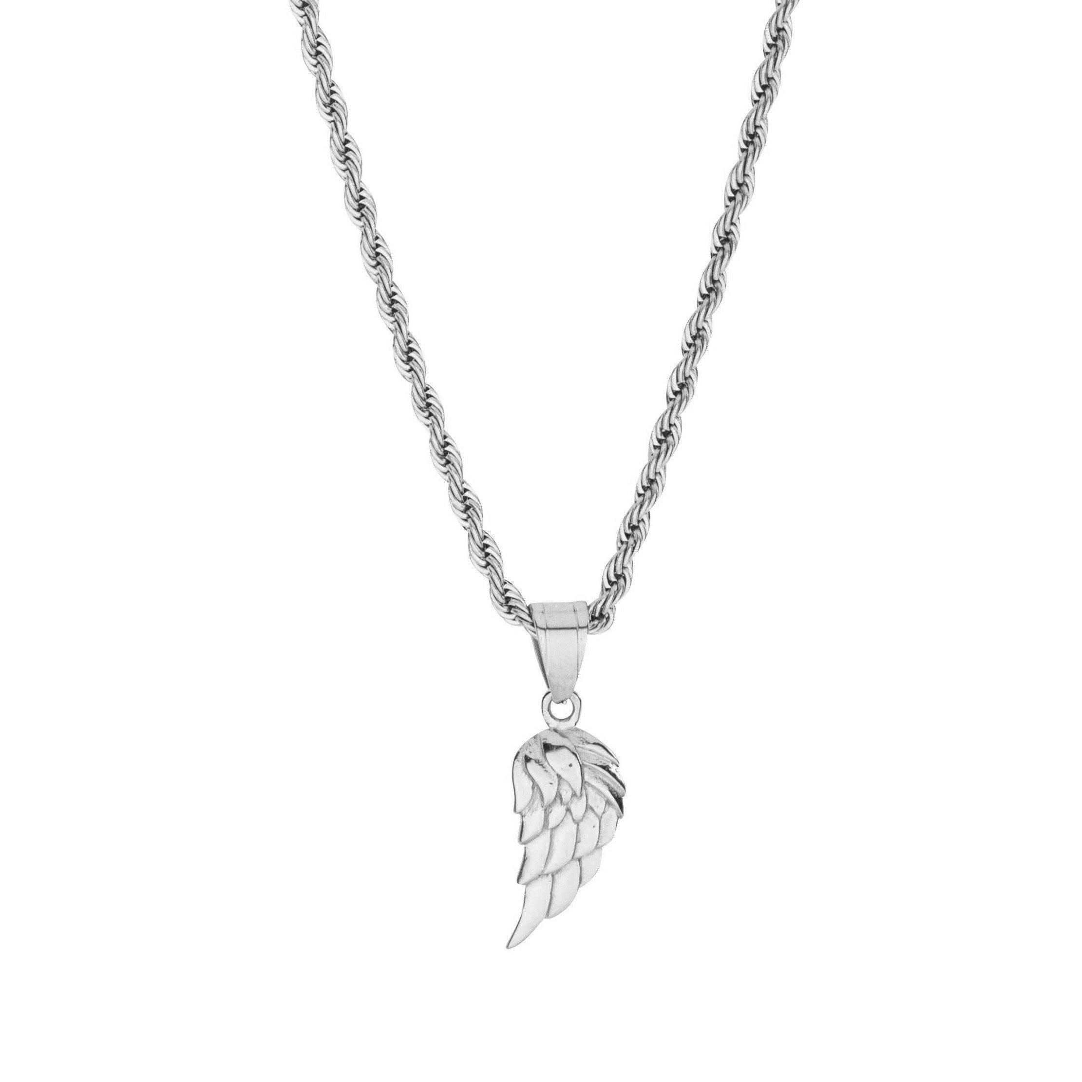 "Wing" Silver-colored Pendant